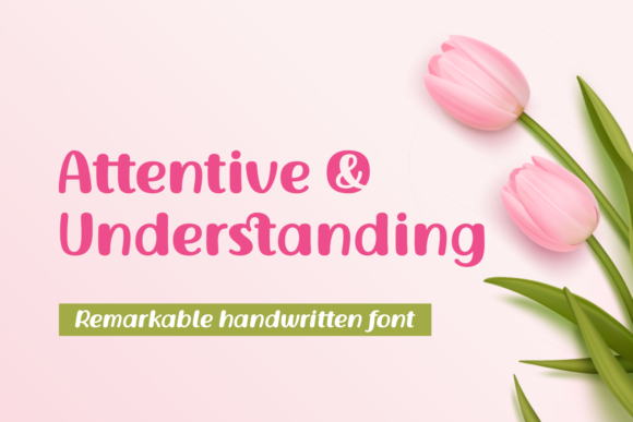 Attentive and Understanding: A Display Font That Listens
