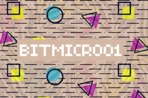 BitMicro01: A Pixel-Perfect Display Typeface for Thoughtful Design