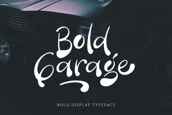 Bold Garage: A Modern Display Font for Digital Branding