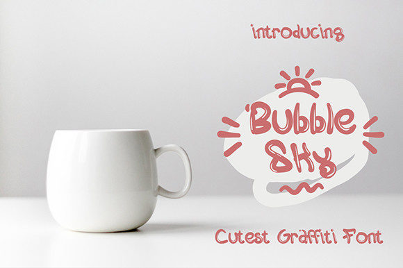 BubbleSky: A Display Font That Fits Urban Campaign Energy
