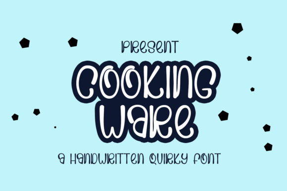 Cooking Ware: A Friendly Display Font That Lifts Your Brand