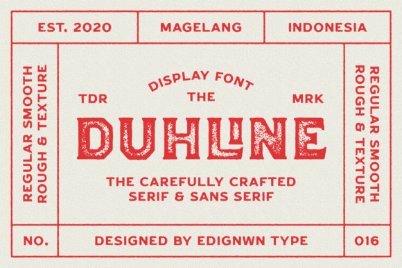 Duhline: A Thoughtful Serif Typeface for Calm, Clear Editorial Design