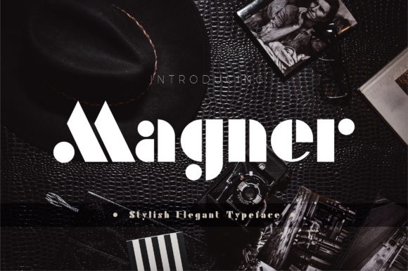 Magner: A Clean Display Font for Editorial Clarity