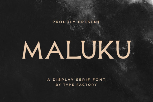 Maluku: A Minimalist Serif Font That Elevates Handmade Design