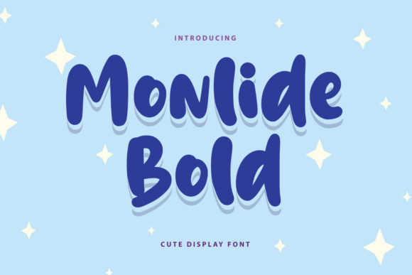 Monlide Bold: A Playful Display Font for Editorial Charm