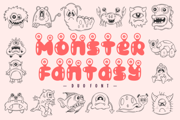 Monster Fantasy: A Playful Yet Polished Display Typeface