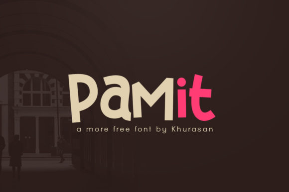 Pamit: A Modern Display Font That Shines in Real Branding Work