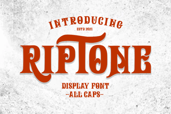 Riptone: A Bold, Thoughtful Display Font for Editorial Moments