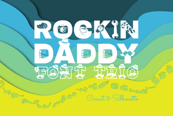 Rockin Daddy Trio: A Playful Display Font That Delivers Personality