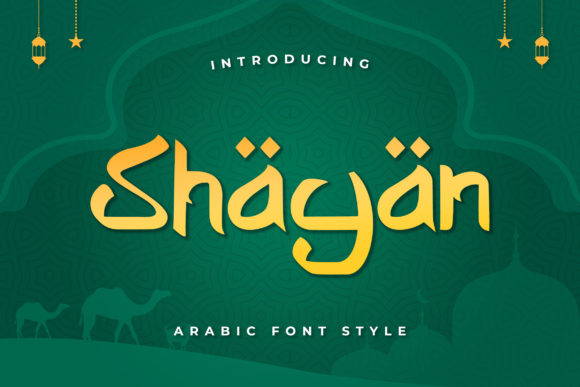 Shayan: A Display Font That Earns Its Space