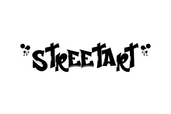 Streetart Font: Graffiti Charm for Handmade Labels & SVG Designs
