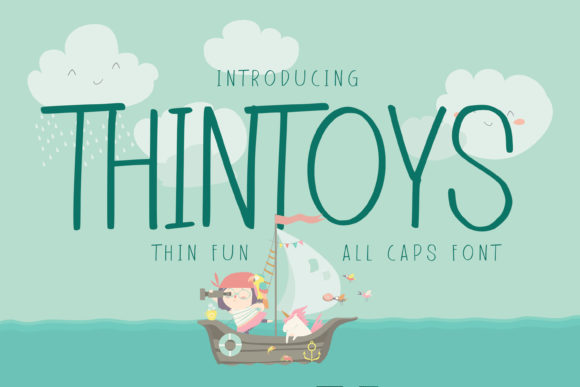 Thin Toys: A Display Font That Carries Quiet Confidence