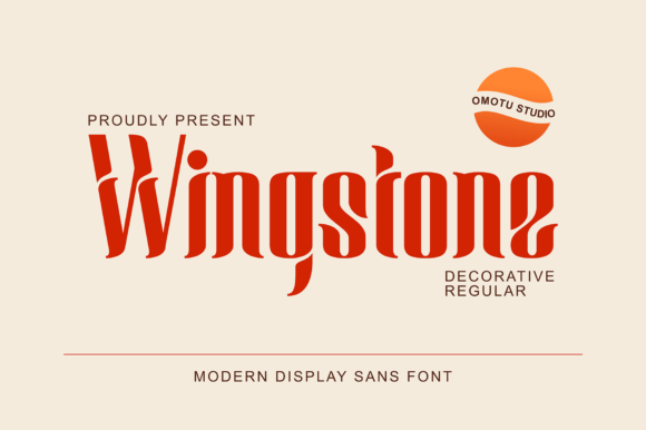 Wingstone: A Blackletter Font That Elevates Real Small Business Branding